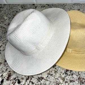 Women’s White Sun/Vacation Hat